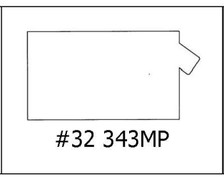 #32 343MP - 7/8 x 1 3/4