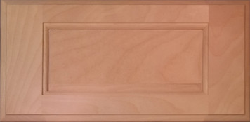 DTDF 1058HZ - Drawer Front Solid Wood - White Birch
