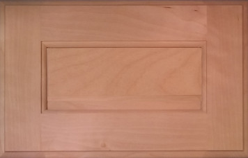 DTDF 1058HZF - Drawer Front Solid Wood - White Birch