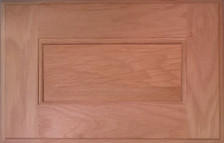 DTDF 1038HZF - Drawer Front Solid Wood - White Oak