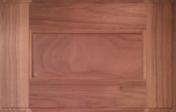 DTDF 1038HZW - Drawer Front - Walnut