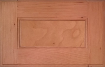 DTDF 1014HZF - Drawer Front - Plywood Cherry