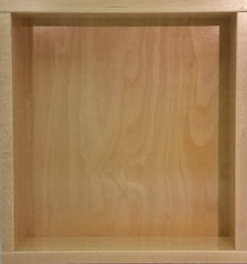 Unfinished Drawer Box Shown In Hard Maple