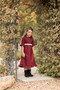 Shown here with ruffle and belt loop options.