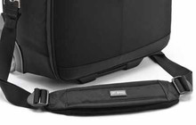 Comfortable shoulder strap adapts to any shoulder bag with d-rings
