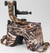 Camera Bean Bag Support includes a removable mounting plate for mounting a gimbal head or ballhead to the top of the bean bag. Pictured in Realtree Max4 HD pattern with a Wimberley Head on top (not included).