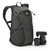 SidePath Backpack is a lightweight camera bag for traveling. Pictured in Charcoal Gray.