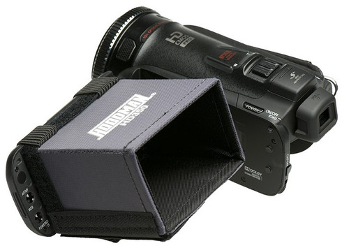 Hoodman HD Camcorder Hood fits 3.5" HD LCD screens