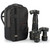 Front right of MP-1 camera backpack with Nikon gear (not included)