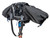 Camera Rain Cover - Hydrophobia 24-70 v3.0 can be mounted to a tripod or monopod.