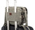  Luggage handle pass-through can be used in conjunction with rolling camera luggage.