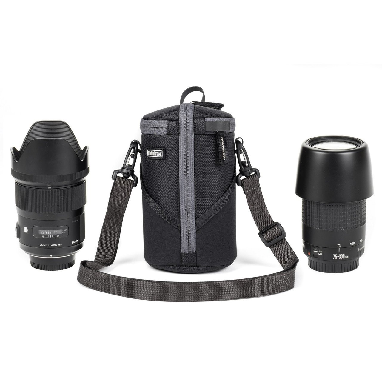 Canon Nikon Sony Olympus Sigma Tamron Tokina Green Think Tank Photo Lens Case Duo 30 for DSLR/Mirrorless Lenses 