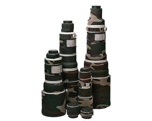 LensCoat Lens Cover for the Nikon 600mm f/4.0 AFS II Lens - Forest Green Woodland Camo LensCoat | Camera Lens \u0026 Gear Protection