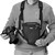 Keep your camera readily accessible without worrying about a swinging shoulder bag