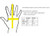 Size chart for photography gloves