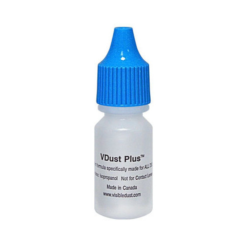 VDust Plus™ Sensor Cleaning Liquid by VisibleDust is great for cleansing your camera’s sensor when you aren’t sure of a stain’s origination.