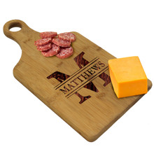Personalized Bamboo Cheese Cutting Board