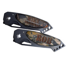 Personalized Pocket Knife with Camo Handle