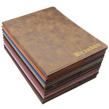 Personalized Leather Portfolio Padfolio Journal