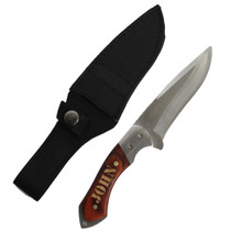 Personalized Premium Wood Fixed Blade Knife