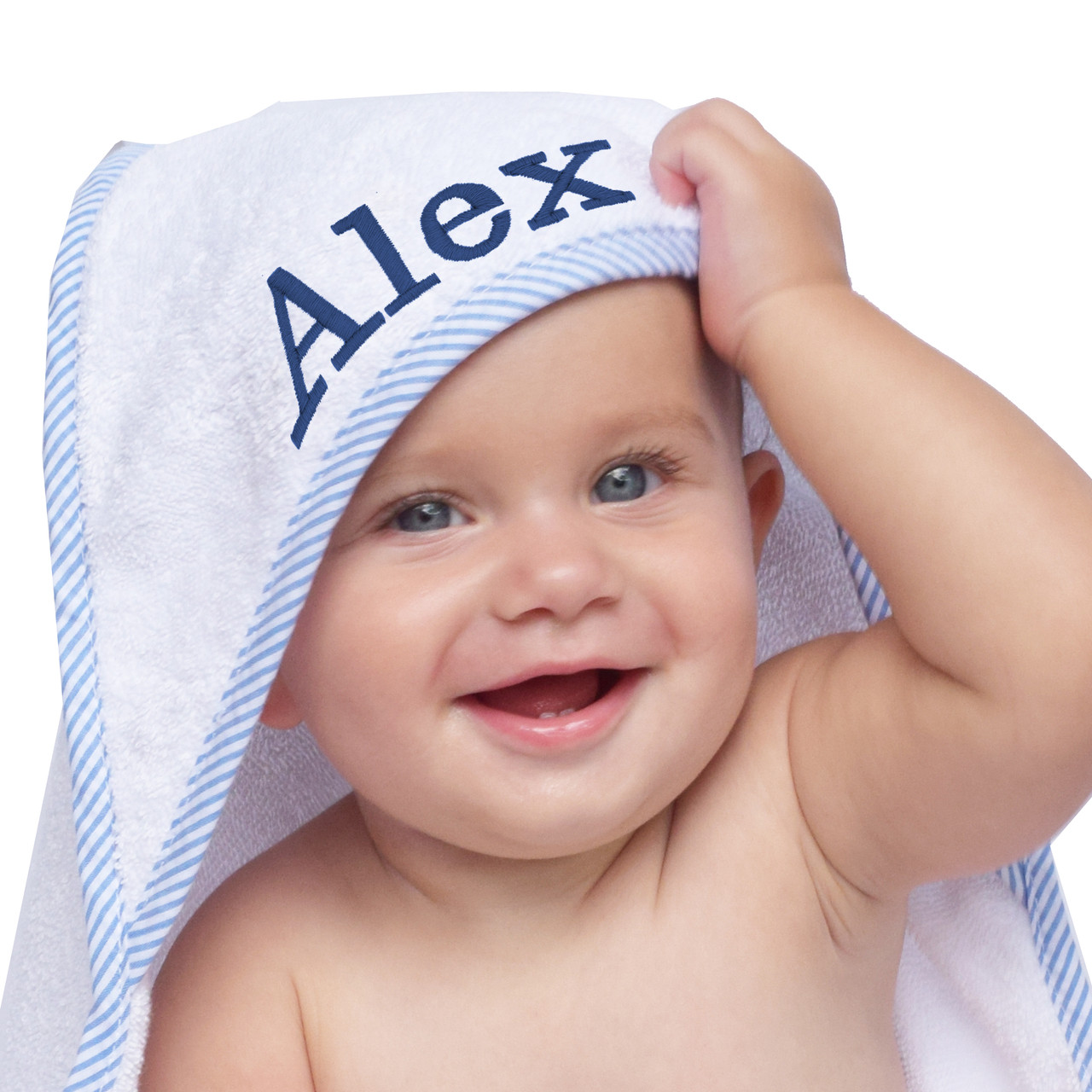 personalized hooded beach towel