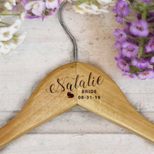 Personalized Engraved Wedding Party Hangers