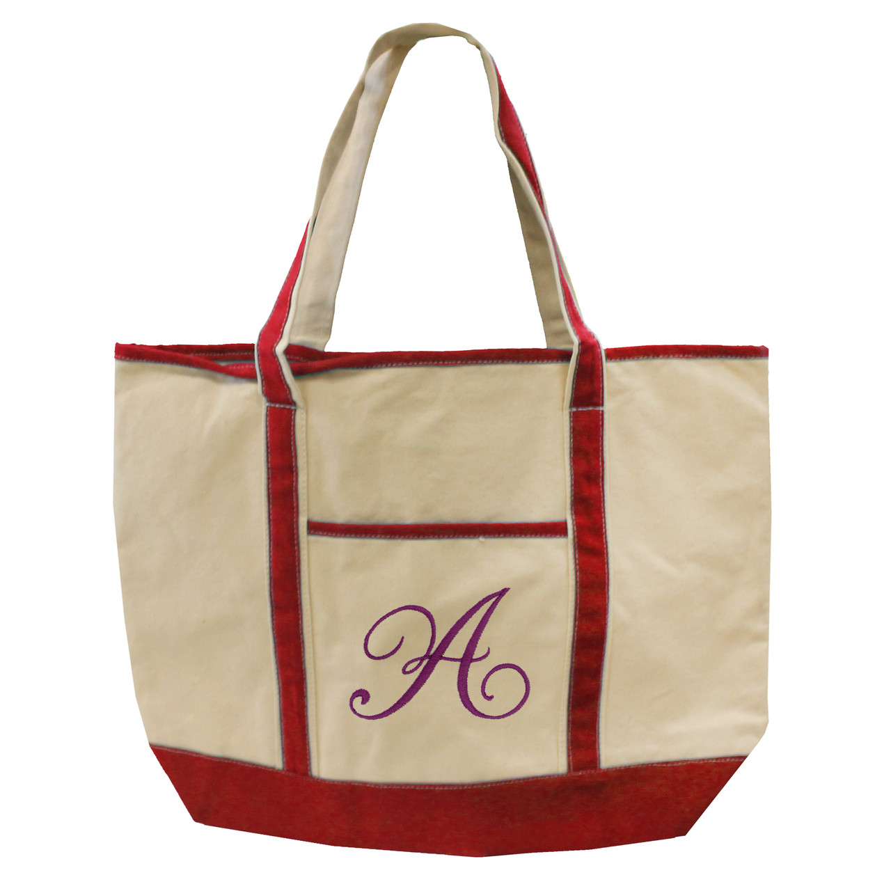 embroidered canvas tote bags