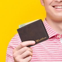 Personalized Bi-Fold Wallet for Kids