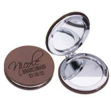 Personalized Bridesmaid Proposal Compact Mirror 