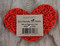 Red Heart shaped soap lift