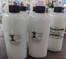 Goats Milk Lotion-Unscented-Our lotion is made with plant oils and goats milk. It is unscented, uncolored, contains no parabens, no PBA or mineral oil or water.