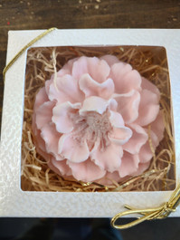 Sculpted Peony Soap