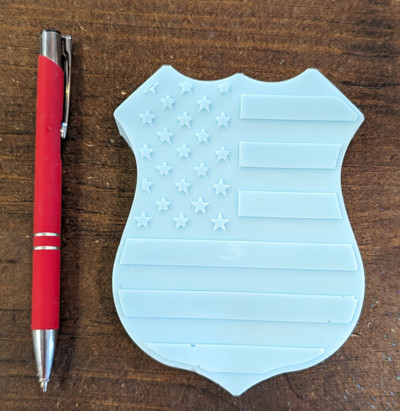 Police Shield Bar Soap