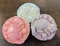 Cat Sculpted Round Soap Bar
