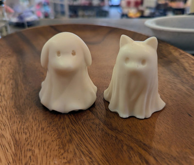 Dog or cat ghost soap