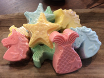 Unicorn, Starfish, Mermaid Tail Soap Group
