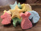 Unicorn, Starfish, Mermaid Tail Soap Group