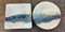 Pottery Soap Dishes in square or round
