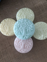 Tree of Life Bar soap in multi-colors and scents