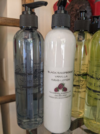Black raspberry hand soap and lotion