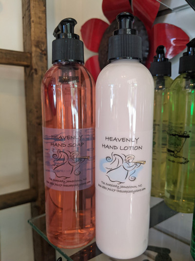 heavenly type hand soap and lotion