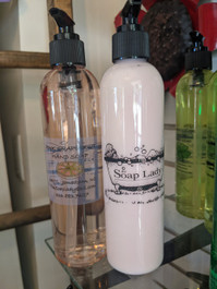 pink grapefruit hand soap and lotion
