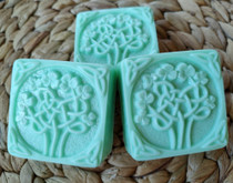 Celtic Clover Soap, Celtic knot design