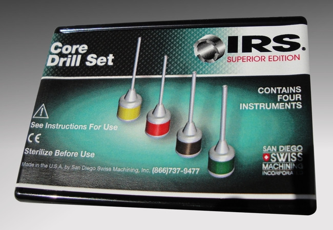 IRS Core Drill Set 4-Pack - SD Swiss