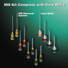 IRS® Instrument Removal System 8 pcs + Core Drills 4 pcs