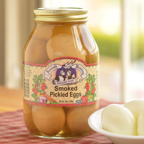 Amish Wedding Smoked Pickled Eggs
