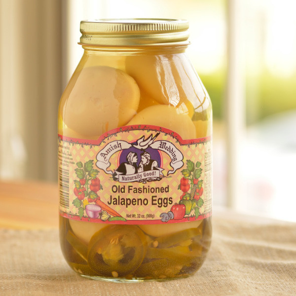 Amish Wedding Foods Old Fashioned Jalapeno Eggs Amish Wedding Foods Old Fashioned Jalapeno Eggs