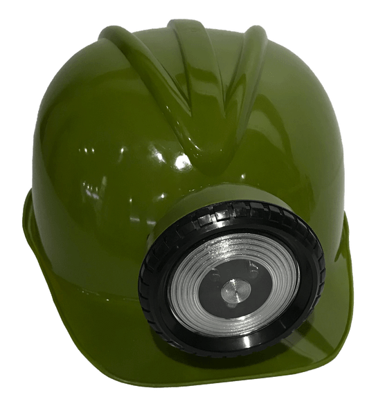 Kid's Miner Helmet, Green