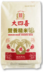 02355	MEDIUM GRAIN BROWN RICE	HAPPY 40 LB