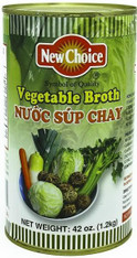 21963	VEGETABLE BROTH	NEW CHOICE 12/46 OZ